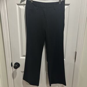 Star City Junior Black Dress Straight Leg Pants- Size 5 Tall Long Workwear